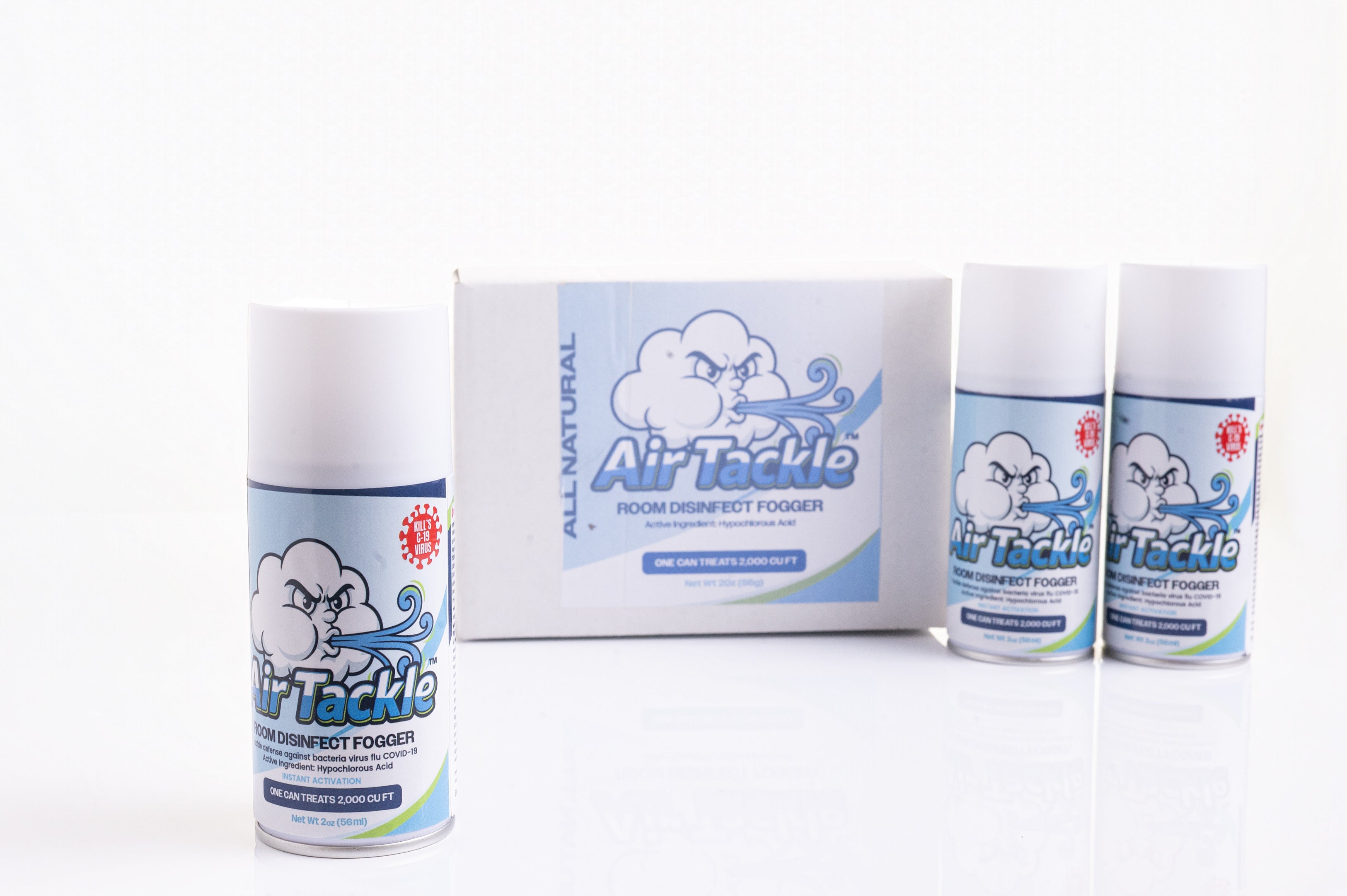 Air tackle room disinfected, fogger defense against bacteria, viruses,flu, COVID-19